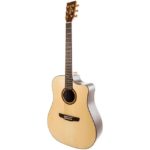 VIOLAO ROZINI ELETRICO AÇO FOLK RX320.AT.N.CT.LP