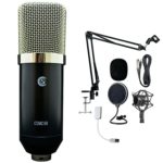 KIT MICROFONE CONDENSADOR CUSTOM SOUND CSMC 6K