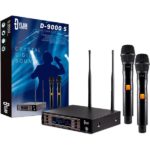 MICROFONE S/ FIO DUPLO DYLAN D-9000S