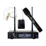 MICROFONE TSI S/ FIO DUPLO BR-7000-CLI-UHF