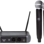 MICROFONE UHF LEXSEN DUPLO PLL LM-258U