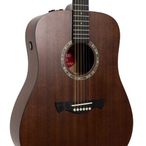 VIOLAO FOLK NON-CUTAWAY EQ AÇO T/ RED CEDAR B/S SAPELE TLM-100 NTM TAGIMA