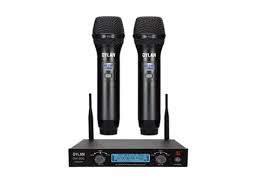 MICROFONE DYLAN S/ FIO DUPLO DW-902 POWER